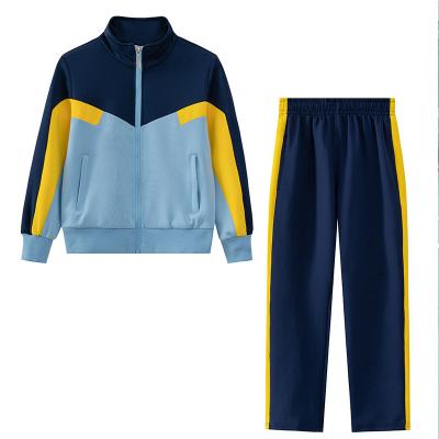 China Schoolwear Sport Jacket  Students Uniforms Coat With Pants Sets à venda