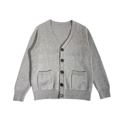 中国 School Uniform Knitted Cardigan Sweater Jumper Button Closure Type 販売のため