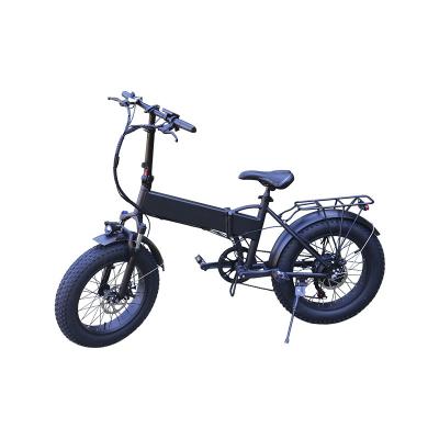 China Lightweight Roywell 48V 350w steel electric bicycle 20 inch fat tire folding e bike for sale