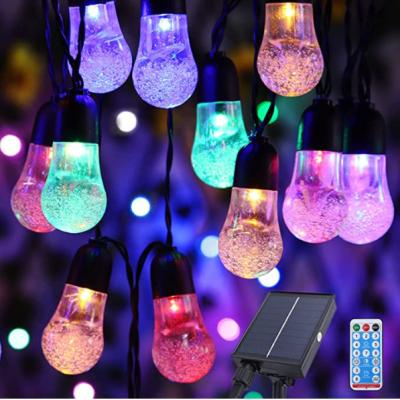 China Outdoor 15m S14 LED String Light Outdoor String Lights with 15 Hanging Sockets Waterproof Flexible Light String for sale