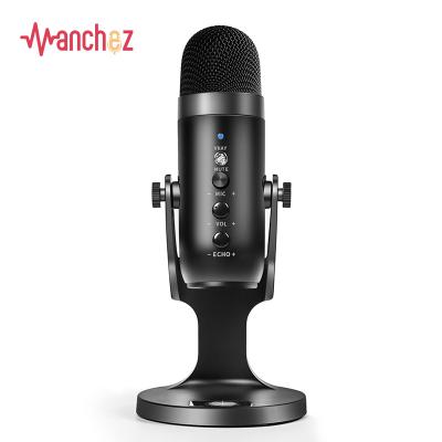 中国 USB Microphone Manchez M280 USB Condenser Microphone For Computer PC For Game Streaming Recording Podcast Headphone 販売のため