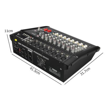 Chine Microphone Audio Sound Karaoke Console Karaoke Console Digital Mixer Amplifier 48V Phantom Power With USB Built-in Switch à vendre