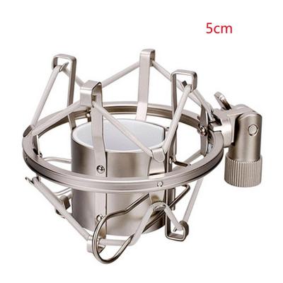 Cina Metal Professional Condenser Microphone Shock Mount Bracket Spider Web Mount For Recording Studio Recording in vendita