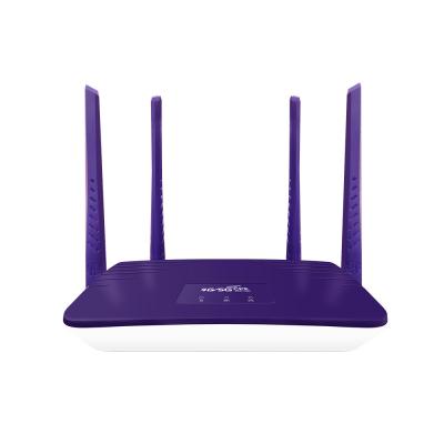 China Router interno sem fio Desktop roxo do Cpe 4G do acesso à internet do apoio 4G aplicável a doméstico/anúncio publicitário à venda