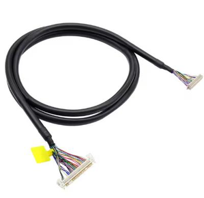 China Elektronisch Molex 30 pin tot JAE 40 pin LVDS-kabel voor LCD-computerprintermonitor Te koop