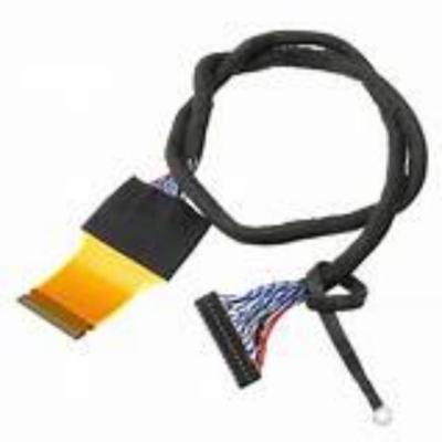 China Black Low-Voltage Display Serial Cable with Copper Conductor Material for sale