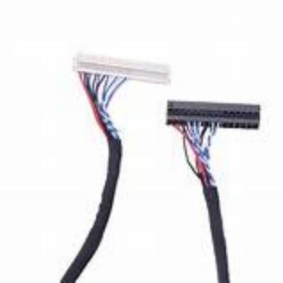 China Dielectric Strength ≥1000V/min LVDS Cable Black Flammability Rating UL VW-1 for sale