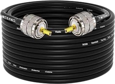 China Cabo coaxial de alta tensão 40KV Material de isolamento de polietileno 50 Ohms Impedância para desempenho à venda