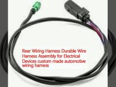 Rear Wiring Harness Durable Wire Harness Assembly for Electrical Devices custom made automotive wiring harness