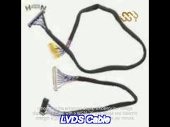 enhanced display efficiency low-voltage display serial cable with awg26-28 wire gauge and dielectric
