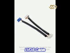 dielectric strength ≥1000v/min lvds cable for industrial automation within copper conductor material