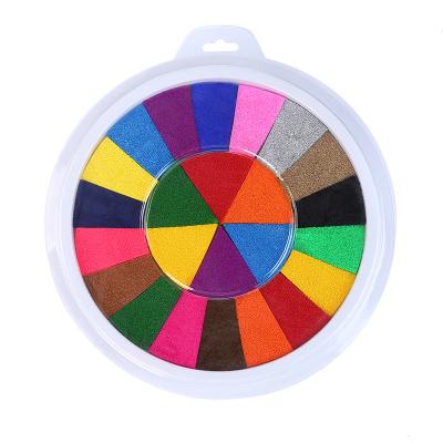 China Non-toxic Washable Sponge Kindergarten Finger Palm Ink Pad Color Paint Dye Ink Pad Opens Ink Pad for sale