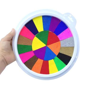 China Educational High Quality DIY Ink Pad Big 24 Kinds Of Color Ink Stamping Stamp Crafts Stamping Pad for sale