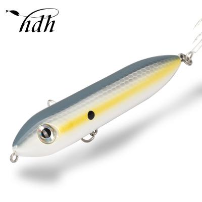 China ABS Customized Brands Cheap BAIT HARD Floating Pencil Fishing Lure 90mm Rattle 12g Pencil Lures for sale