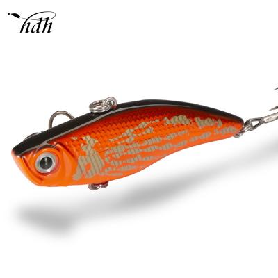 China ABS Hard Fishing Lures Bait 65mm Plastic Wholesale Vib Fishing Sinking Lure for sale