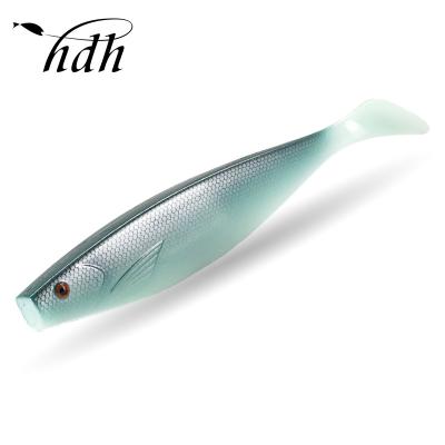 China ABS Plastic Soft Lure Fishing Jig Lure Soft PVC Tail Fish Lure 120mm 150mm 180mm Tee Saltwater Fish Swimbait Wobblers for sale