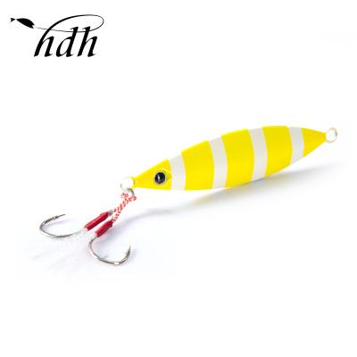 China Metal Lure Sea Fishing Slow Building Artificial Bait Fishing For Lure Small Metal Luminous Building Lures for sale