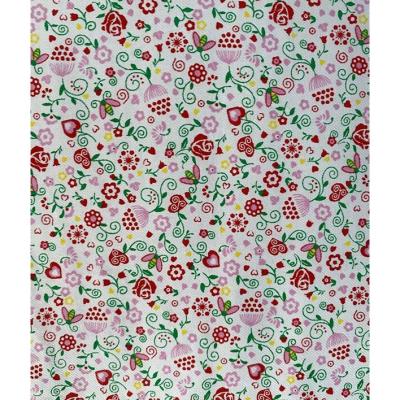 China Antistatic Custom Cotton Flannel Baby Blanket Fabric Printed In Different Colors for sale