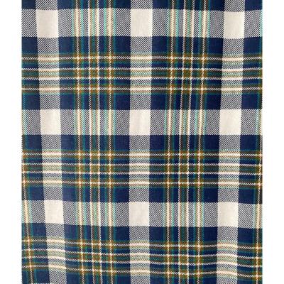 China Factory Wholesale Cheap Anti-Static Flannel Fabric TC CVC Stripe Printing Pattern for sale