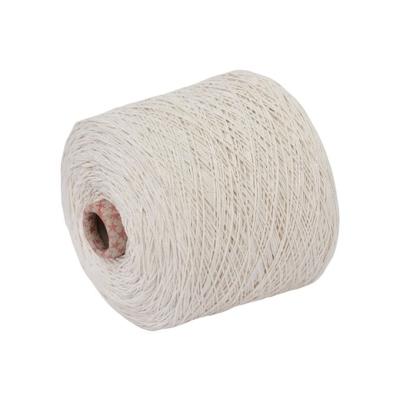 China Anti-bacteria 100% Virgin Cotton Yarn White Open End Turning Spun Yarn For T-shirt Sock Weaving Knitting Yarn for sale