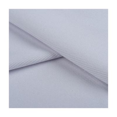 China Breathable Chef Uniform White Kitchen Cloth Polycotton Fabric Workwear Twill China Uniform Cloth for sale