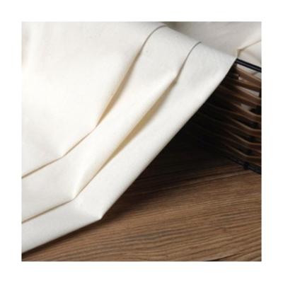 China Abrasion-Resistant Cheap High Cotton Canvas Letters For Apparel Gray Unbleached Fabric Quality Guaranteed for sale