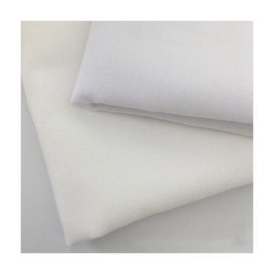 China Cheap High Quality Abrasion-Resistant Knit Cotton For T Shirt Poplin Gray Product Unbleached Fabric for sale