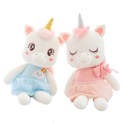 China Small and Giant Eco-Friendly Plush Toy Stuffed Animal Unicorn Toy Unicorn Face Plush Toy Unicorn Plush Toy for sale