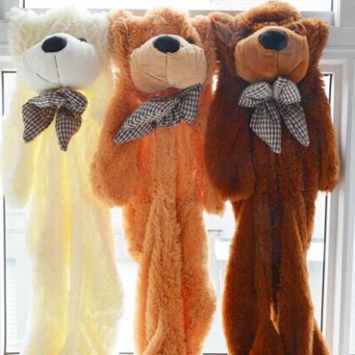 China Cute Funny Teddy Bear Giant Plush Toys Unstuffed 80cm for sale