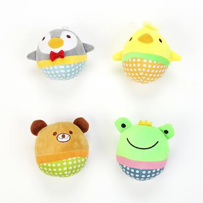 China Newest Design Viable Small Dog Cat Teeth Grinding Duct Training Superior Plush Toy for sale