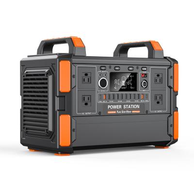 China Type C Large Capacity 1000W 2000W 3000W Power Supply Outdoor Portable Integrated Mobile Power Station for sale