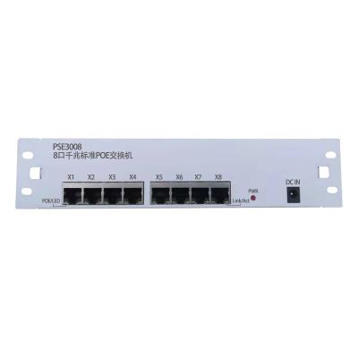 China Smart Home AC SOHO Gigabit POE Router Multimedia Splitter 8port Gigabit Router Fiber Optic Module Wireless Network Hub for sale