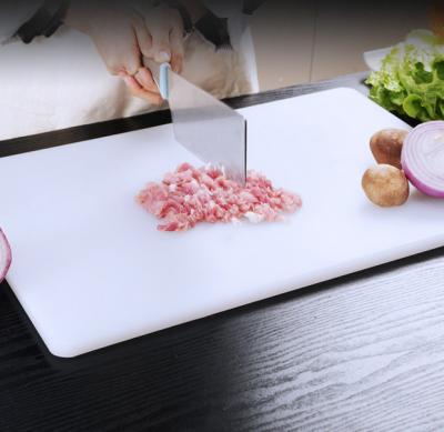 China BPA Free Extra Large Disposable 44*31*3.5CM NSF Commercial White Plastic Cutting Board for sale