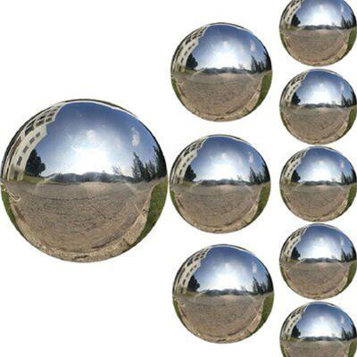 China Decorations Wholesale Stainless Steel Sphere Cavity Enclosing Ball Decoration Stainless Steel Ball for sale