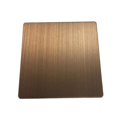 China SUS Line Stainless Steel Wire Drawing Board Hair Sheet Brushed Stainless Steel Decorative Plate 1000*2000mm for sale