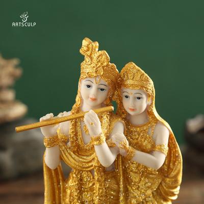 China Hindu Indian Viet Nam Amazon Lord Radha Krishna Buddha Statue Goddess Sculptures for sale