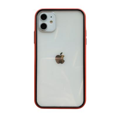 China Acrylic Case For iphone Transparent Clear Shockproof Bumper Hard Case For iPhone 11 pro Max Acrylic Case for sale