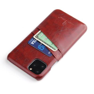 China Luxury Luxury Wallet Leather Case For Apple iPhone 11 Pro Back Case For iPhone 11 Pro 5.8 Inch Case Cover for sale