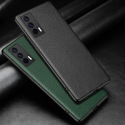 China High Quality Anti-drop Back Cover TPU Leather Case For iQOO NEO 5 Cell Phone Case for sale