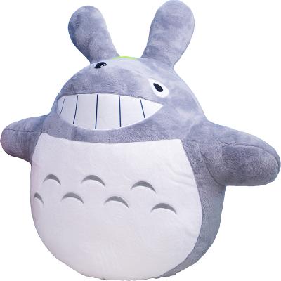 China Custom Plush Factory Wholesale Price Japanese Cartoon Baby - Cute Doll Grin Totoro Plush Toys Big My Neighbor Totoro Plush Toy for sale