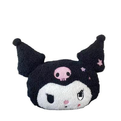 China Cute Valentine's Day Gift Cartoon Kuromi Plush Pillow For Girlfriend Kuromi Cute Bedtime Toys for sale