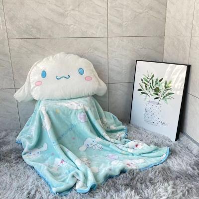 China Wholesale Laurel Dog Blanket For Kids Musical Warm Sleep Blanket Stuffed Animal Plush Blanket For Kids Gift for sale