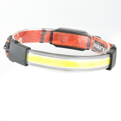 China Type-C Camping Rechargeable Led Headlamp Automobile Buzz Sensor Headlight Mini Outdoor Rechargeable Bright Speed ​​Light for sale