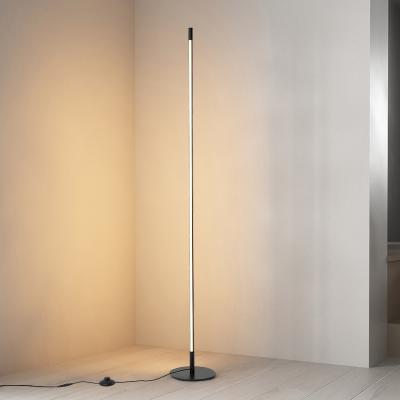 China Minimalist Modern minimalist aluminum simple bedroom led standing floor lamp for sale