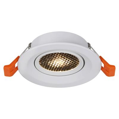 China Modern wholesale stylish recessed aluminum 12W cob ceiling led downlight light housing for sale