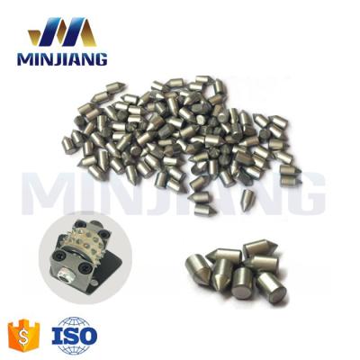 China Professional Oil Maker Pins Bush Hammer Tungsten Carbide Grinding Tip for sale