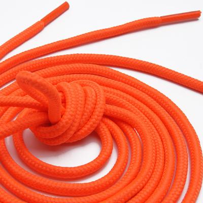 China Around 4mm Round Figured Laces Outdoor Sports Increasing Round Laces Shoe Elastic Ropes Around Elastic Laces for sale