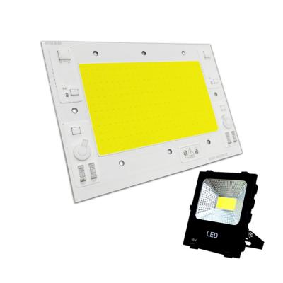 China Spotlights/grow light/foold light no welding white Cree Led Chip AC220V COB 50W 100W 150W white flood lights per module/led light /Pink Chip Led Driverless warm cool white for sale