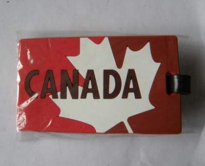 China Soft PVC Luggage Tag for sale