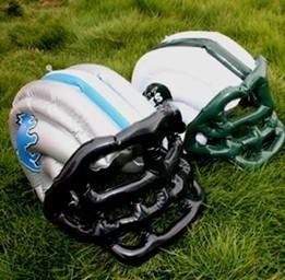 China Inflatable football helmet for sale